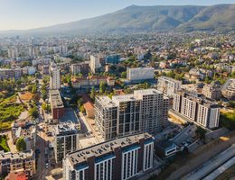 TERITORIA — въздушен изглед към комплекса и квартала